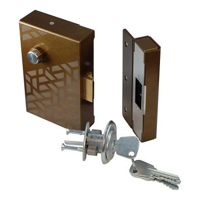 Замок электромеханический накладной Promix-SM215.10 коричневый ОПТ фото 2