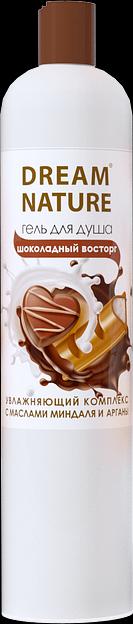 Гель для душа "Шоколадный восторг", Dream Nature, 400 мл фото 1