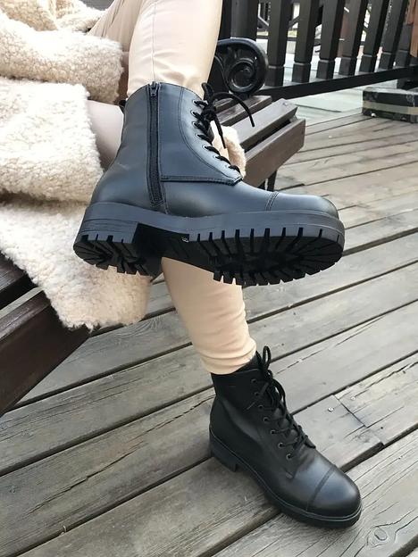 Ботинки берцы, натуральная кожа, BuzShoes ОПТ фото 1