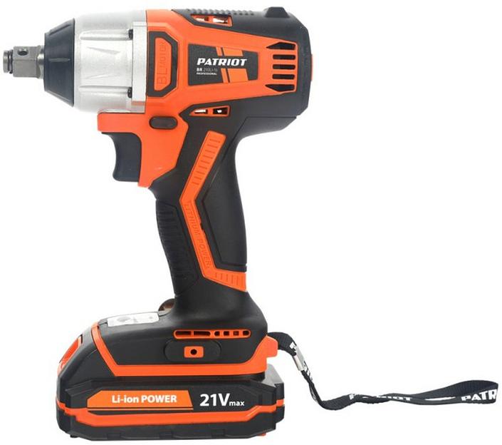 Гайковерт ударный Patriot BR 210Li 1/2 UES аккум. патрон:квадрат 1/2" (кейс в комплекте) фото 1