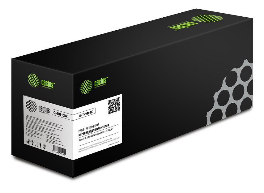 Картридж лазерный Cactus CS-TN910BK TN-910BK черный (9000стр.) для Brother HL-L9310CDW/Brother MFC-L9570CDW фото 1