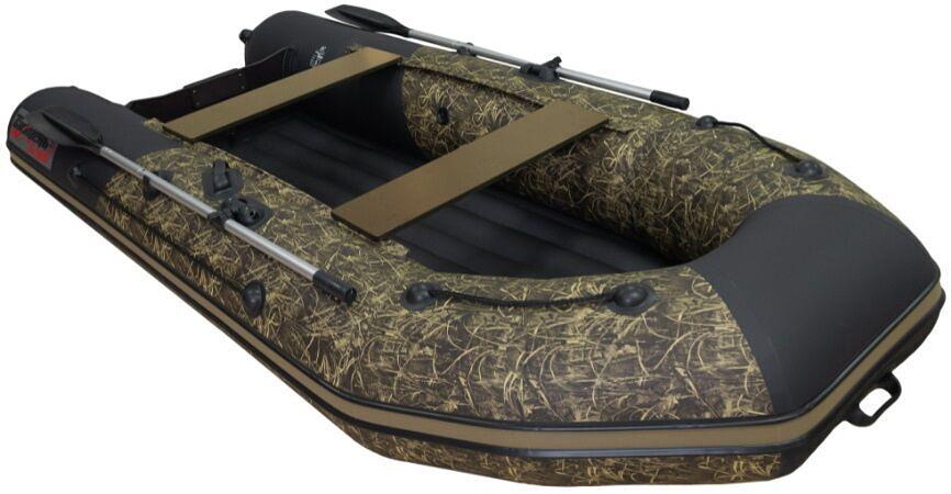 Лодка Таймень NX 3200 НДНД, 3200*1500*420 мм., цвет: камуфляж фото 3