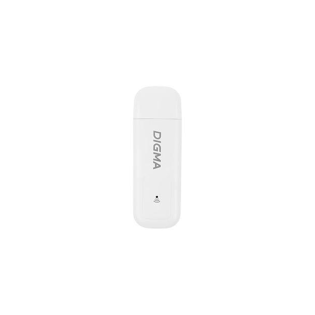 Модем Digma Dongle Wi-Fi DW1960 3G/4G, внешний, белый [dw1960wh] фото 1