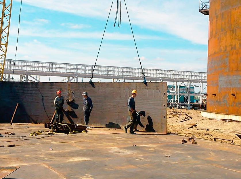 Резервуар вертикальный стальной цилиндрический РВС-10000 м³ фото 3