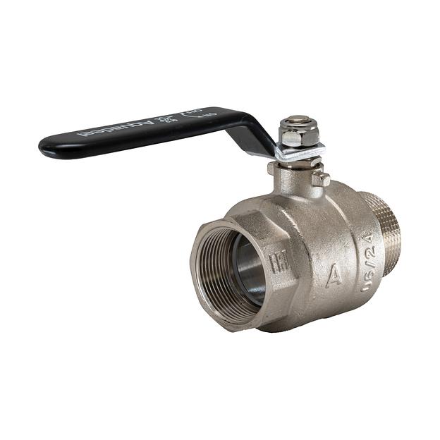 Кран шаровой полнопроходной 1' ВН/НР рычаг фото 2