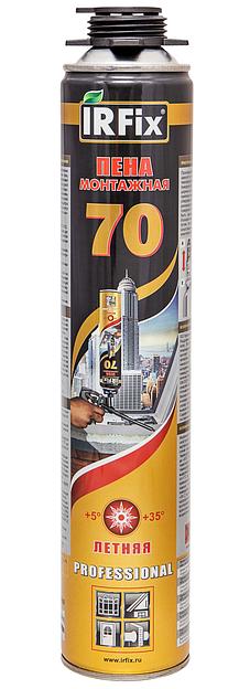 Пена монтажная проф / IRFIX / 70л Лето / 880мл / 1020гр ОПТ фото 1