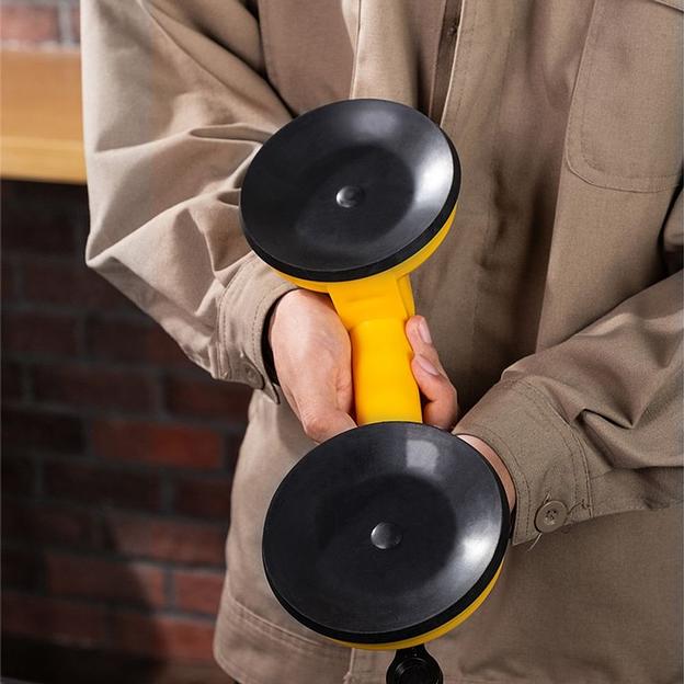 Присоски Deli Присоска для стекла (стеклодомкрат) двойная Deli DL-XP22 2*118мм, грузоподъемность 80кг фото 5