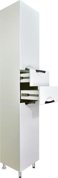 Пенал Афина 35 DORATIZ 2712.285, белый, правый с 2 ящиками фото 4