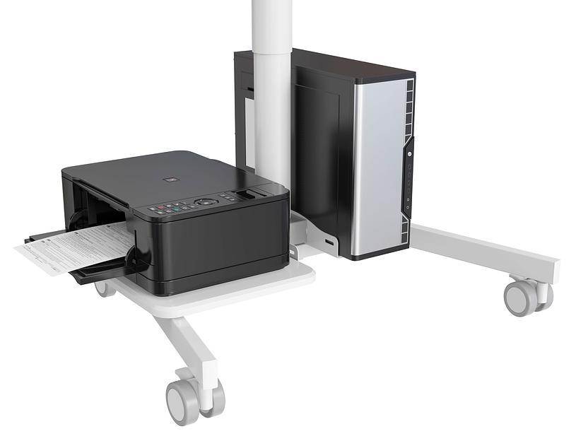 Стол для ноутбука Cactus VM-FDS108 столешница МДФ белый 71x39.2x110см (CS-FDS108WWT) фото 6