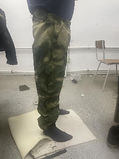 Костюм-горка материал рипстоп на флисе «Мох» 54-56 ОПТ фото 2