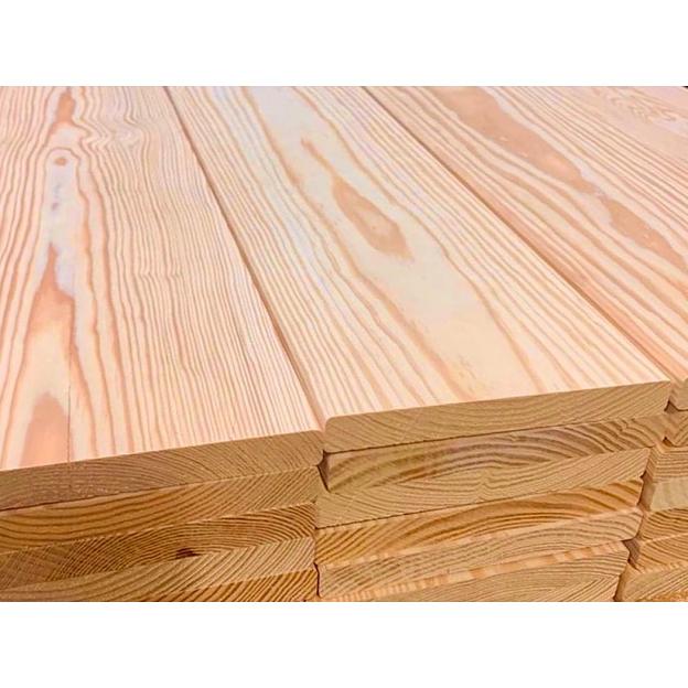 Прямой Планкен из лиственницы 20х90 мм сорт Экстра фото 1