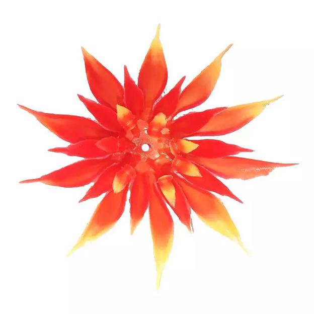 Добавка середина с ножкой Оранжевая 5-8см 168с (с крепл.) 548шт/кг фото 6