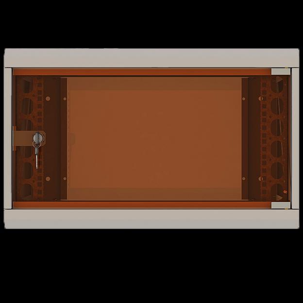 Шкаф настенный телекоммуникационный 600х350 мм, 6U, ТВЛ-6U-600-350-СР фото 2