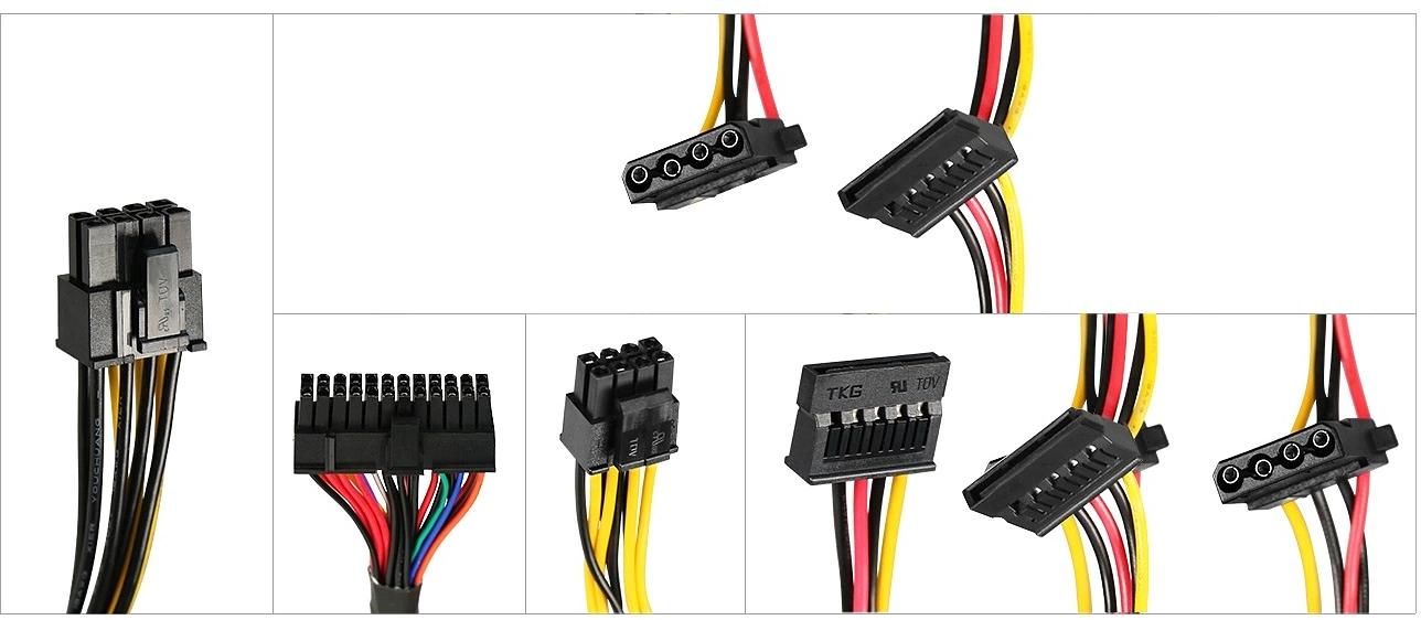 Блок питания KingPrice SFX 400W KPPSU400 (20+4pin) PPFC 80mm fan 3xSATA фото 9