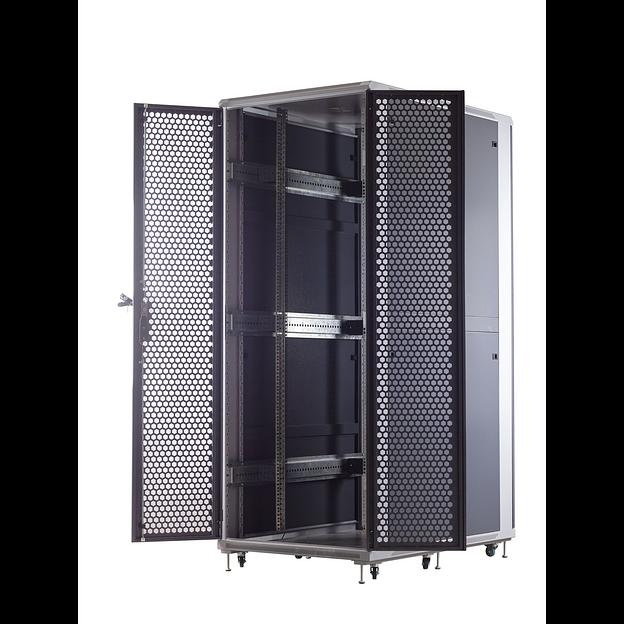 Шкаф телекоммуникационный напольный 42U 800x800мм, серия TFC (SNR-TFC-428080-CPDP-G-SF) фото 7