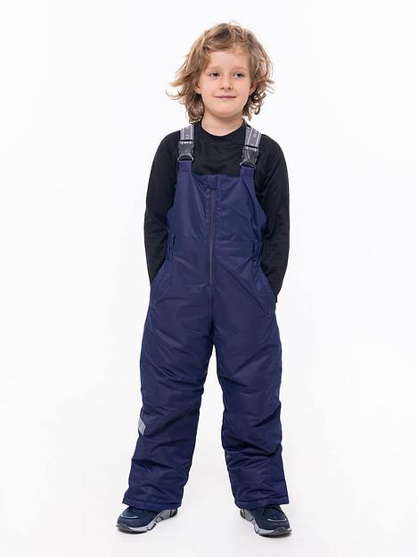Полукомбинезон утепленный 110 темно синий ОПТ фото 1