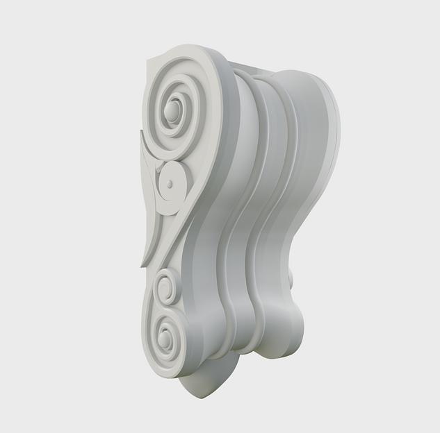 Декор из пенополистирола «Консоль КО-03-Ф» ОПТ фото 1