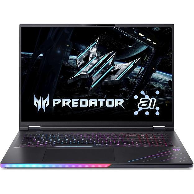 Ноутбук Acer Predator Helios 18 AI PH18-73-939Q Intel Core Ultra 9 275HX/32Gb/SSD2Tb/RTX5080 16Gb/18"/IPS/WQXGA/2560x1600/250Hz/NoOS/Black (NH.QVZCD.003) фото 1