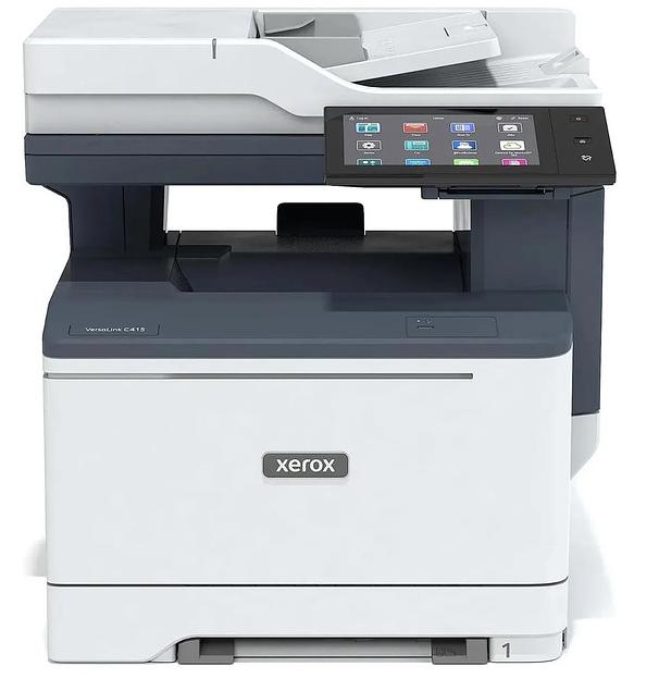 МФУ Xerox C415_DN МФУ лазерный цветной, 40 стр/мин, 1дуплекс, Ethernet, wi-Fi, 2048 Mb memory,PS3/PCL6, 125K стр/мес., 1.2GHz фото 1
