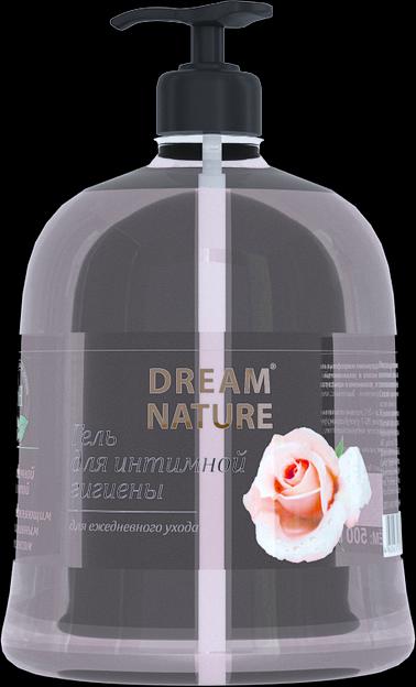 Гель для интимной гигиены с молочной кислотой и витаминным комплексом Dream Nature, 500 мл фото 1