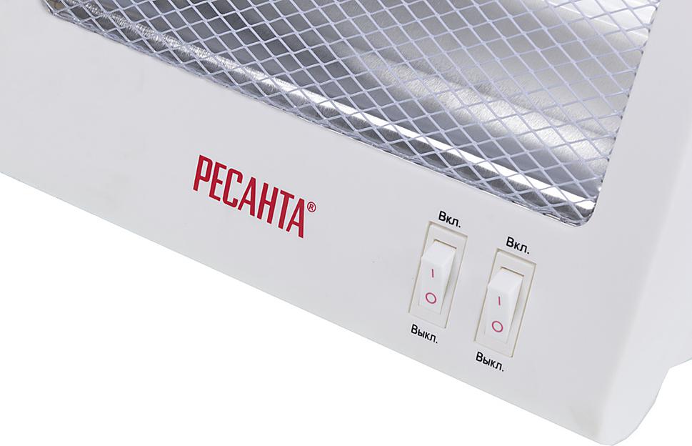 Обогреватель инфракрасный Ресанта ИКО-800Л 800Вт белый фото 4
