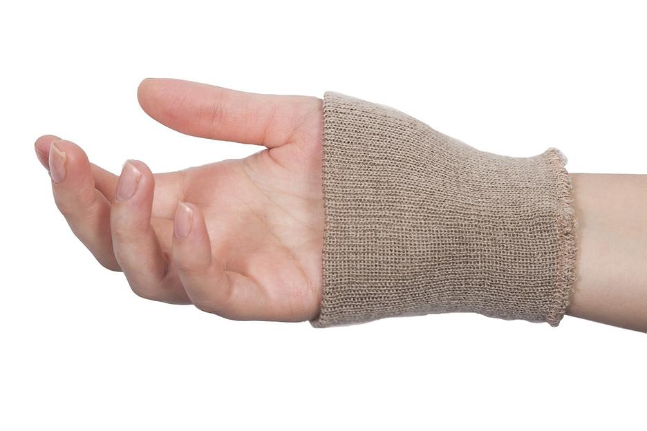 Трикотажные манжеты коричневые фото 5