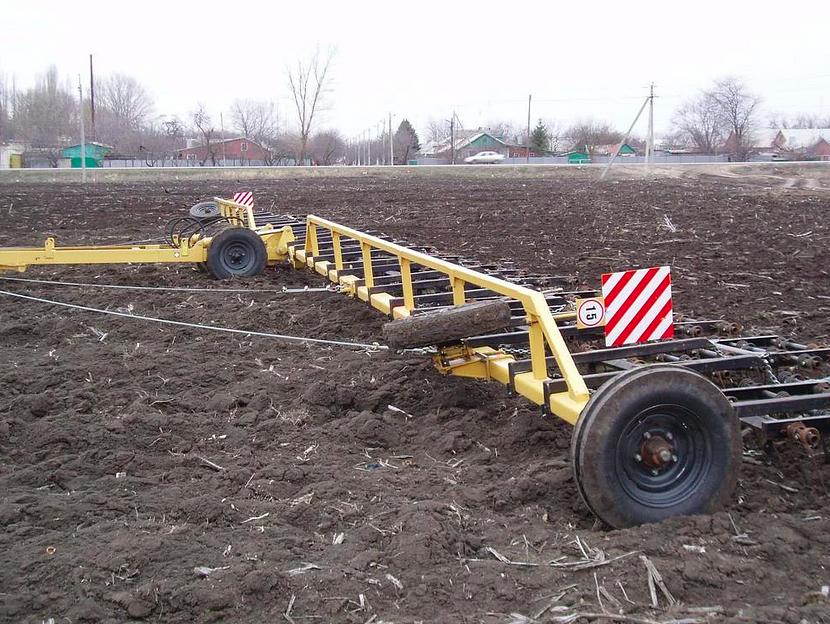 Борона пружинно-зубовая АБ-15-М, тяговой класс 1.4-2 т фото 4