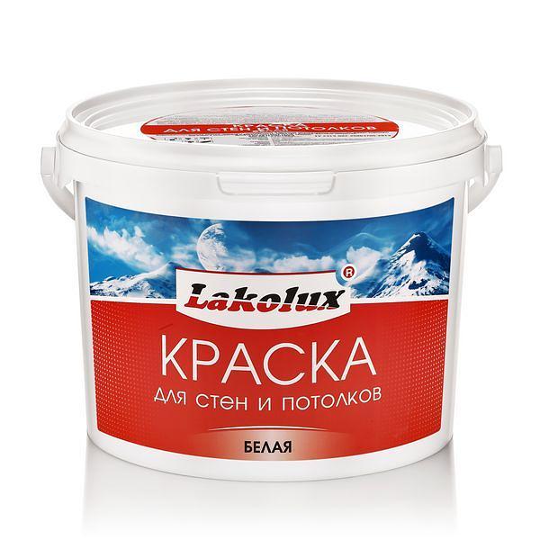 Краска для стен и потолков белая 1.3 кг ГОСТ 28196-89 опт фото 1