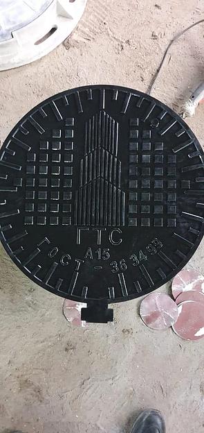 Люк чугунный легкого типа, тип Л (1,5т) 52кг опт фото 7