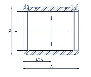 Электросварная муфта Fox SDR 11, d 90 мм фото 2