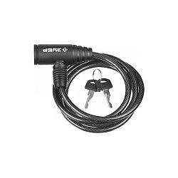 ЗУБР Замок "СТАНДАРТ", тросовый, 2 ключа в комплекте, длина троса 950мм, d 6мм [37269-95] фото 1