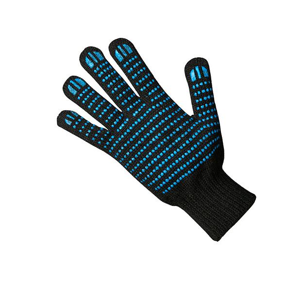 Перчатки рабочие х/б 4 нити черные - 10 пара фото 1