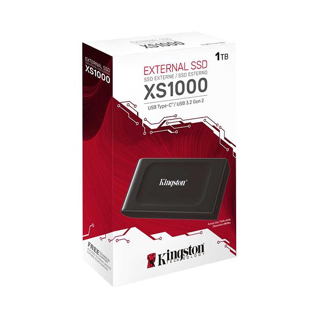 Внешний SSD диск Kingston 1TB XS1000 Черный SXS1000/1000G фото 3