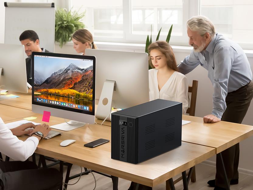 Линейно-интерактивный ИБП Smart мощностью 1050 ВА/630 Вт MARSRIVA фото 5