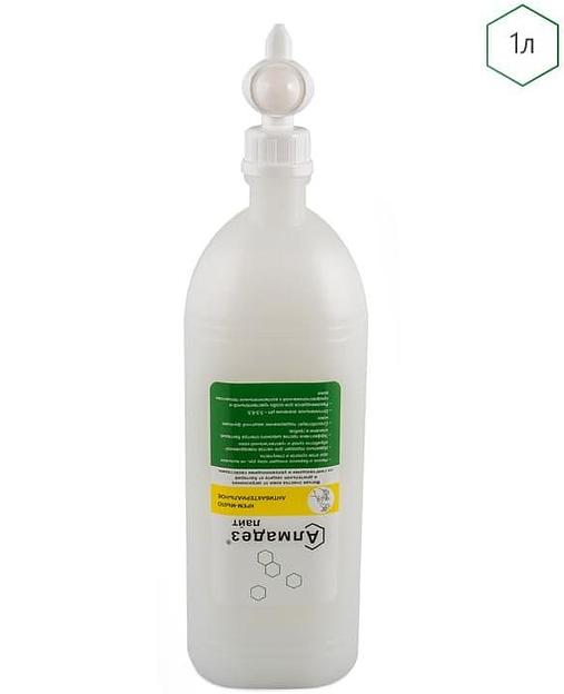 Дезинфицирующее мыло «Алмадез-лайт» 1 л диспенсопак ОПТ фото 1