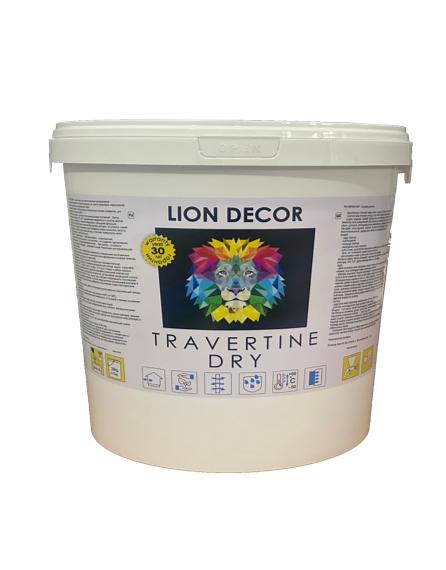 Декоративная штукатурка «Travertine DRY», цвет Travertin кирпичный, 20 кг ОПТ фото 1