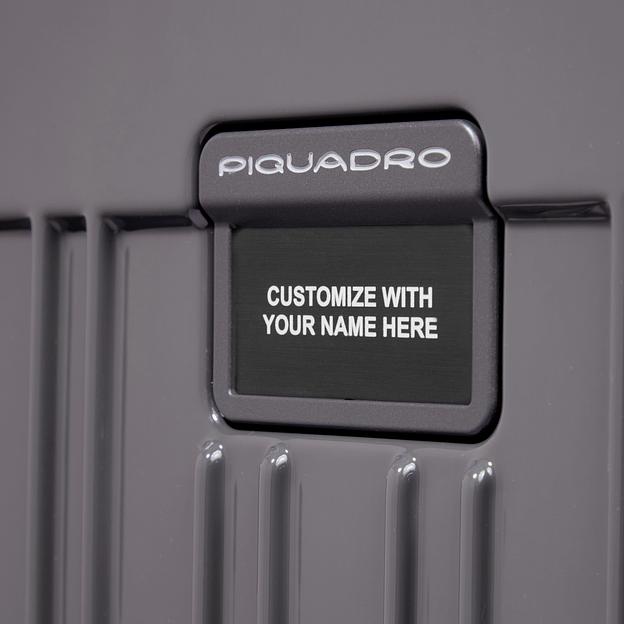 Чемодан Piquadro POP BV4427POP/GR 46x69x27см 67л. 4.43кг. поликарбонат/алюм. серый глянц. фото 6