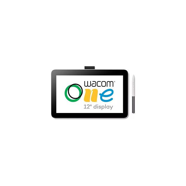11.6" Графический планшет-монитор Wacom One 12 1920x1080, белый [dtc121w0b] фото 1