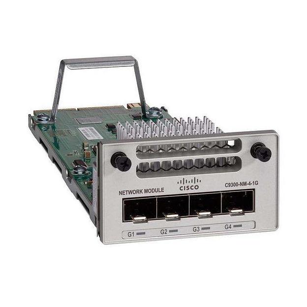C9300-NM-4G= Catalyst 9300 4 x 1GE Network Module, spare фото 1