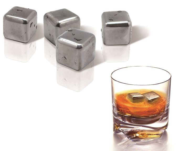 Камни для охлаждения виски нерж. набор 4 шт. VB /1/12/ фото 1