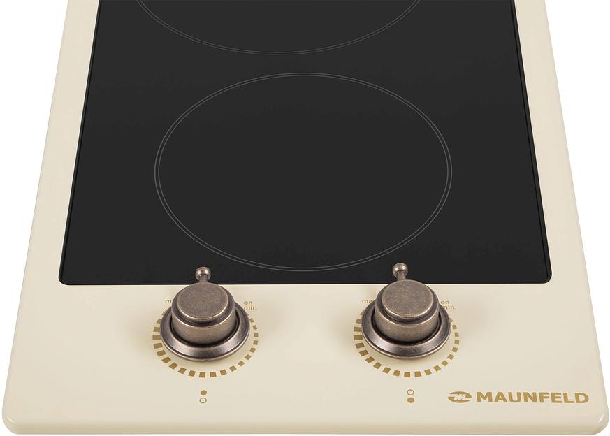 Варочная поверхность Maunfeld EEHE.32VCBGB.R бежевый/черный фото 5