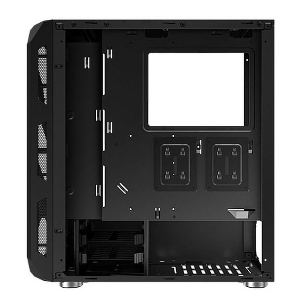 Корпус Xigmatek Lamiya EN40016 ATX, USB3.0x1+USB2.0x2, Front & Left TG, 4PCS X24A Fan, Galaxy II Fan Control Box & Remote (748113) фото 4