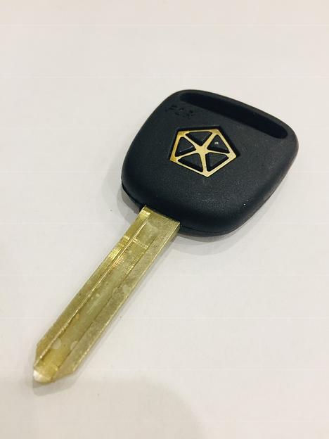 Заготовка автомобильного ключа без чипа С-068 фото 1