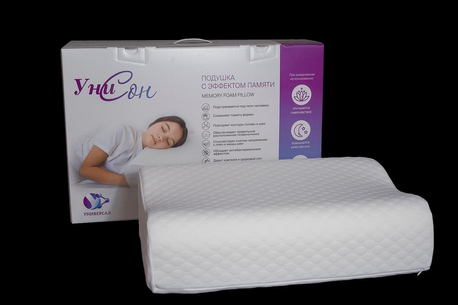 Ортопедическая подушка унисон волна опт фото 3