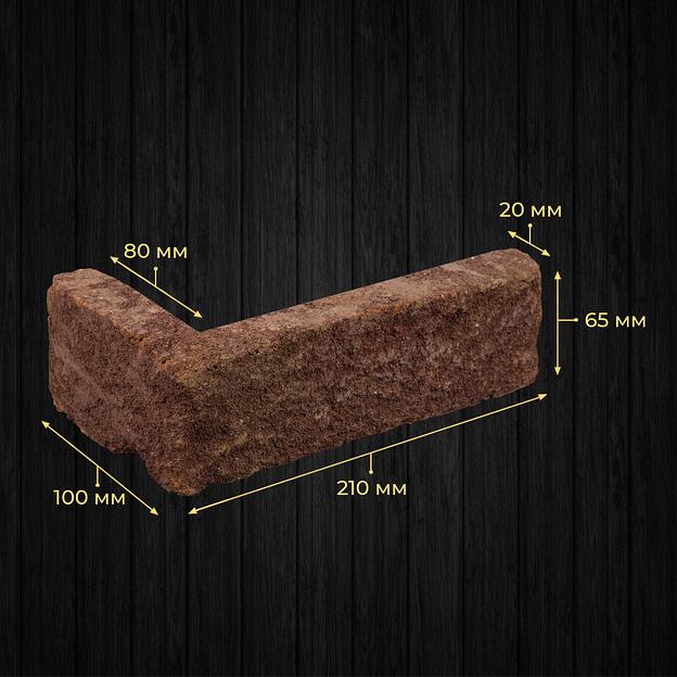 Угловой элемент «Barbados» 210x100x20x65 ОПТ фото 1