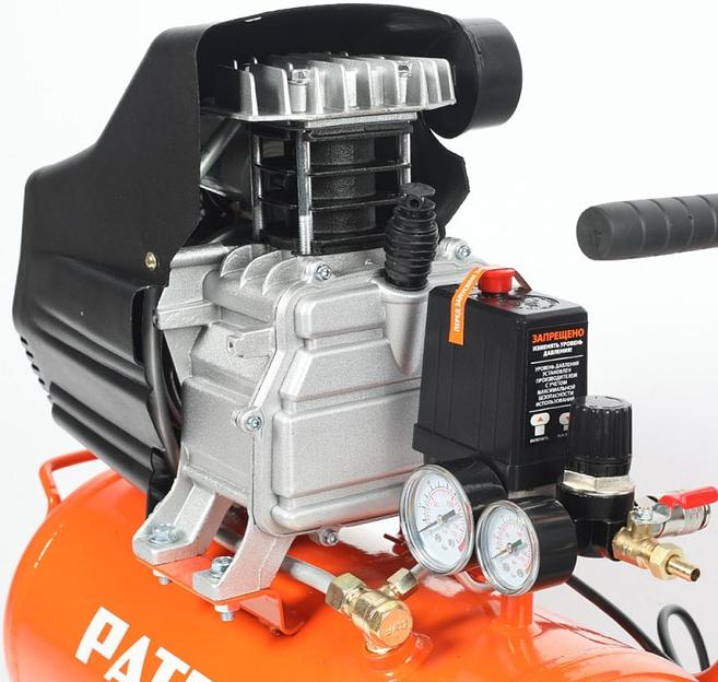 Компрессор поршневой Patriot EURO 24/240 масляный 240л/мин 24л 1500Вт оранжевый фото 3
