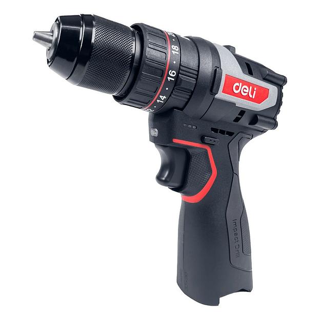 Дрель-шуруповерт аккумуляторная Deli DC120 (2 АКБ*2Ач+ЗУ, 20В, 45Нм, сумка) фото 3