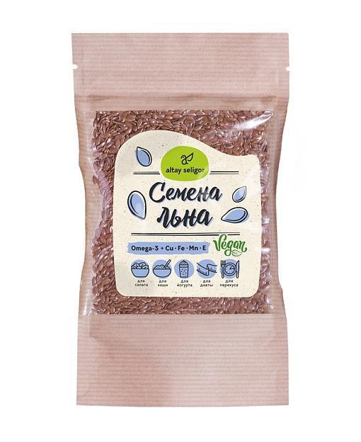 Семена льна Алтай-Селигор 100 г, опт фото 1