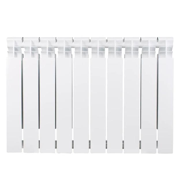 Радиатор биметаллический секционный 500/100/10 боковое подключение фото 2