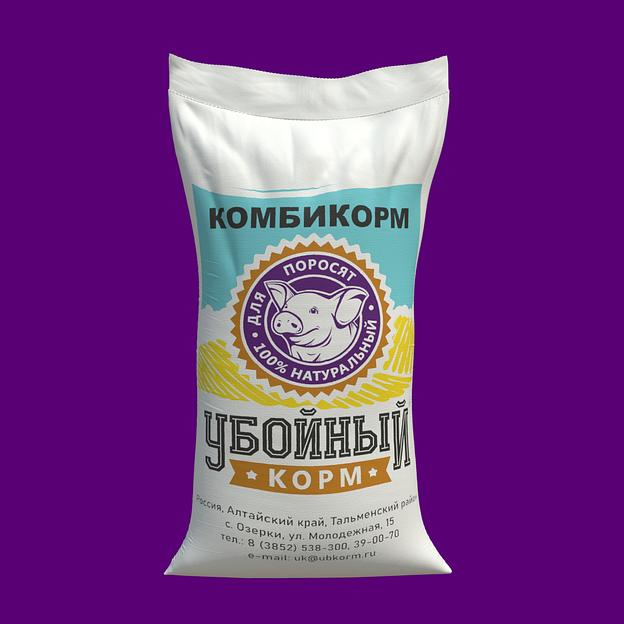 Полнорационный комбикорм для поросят «УБОЙНЫЙ КОРМ» фото 1